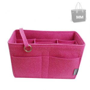(1-152/ LV-NF-MM6D) Bag Organizer for LV Neverfull MM : Double layer  (Suitable for Canvas Lining)