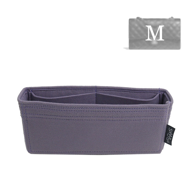 3-70/ CHA-Classic-M1D) Bag Organizer for CHA Medium (25.5cm) Classic Flap  Handbag : Double Layer - SAMORGA® Perfect Bag Organizer