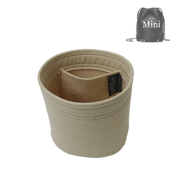 6-50/ GG-Marmont-Mini-Bucket) Bag Organizer for GG Marmont Mini Bucket Bag  - SAMORGA® Perfect Bag Organizer