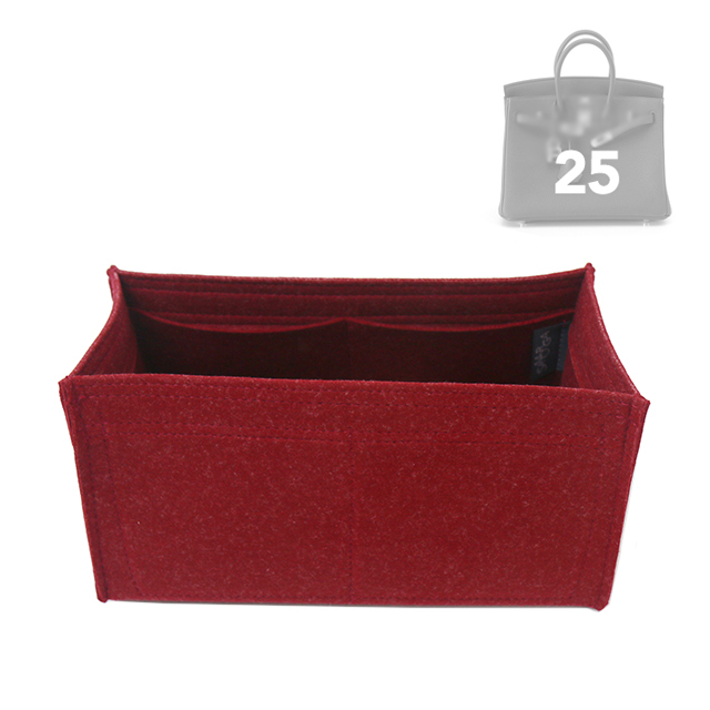 Inner Bag Organizer - Hermes Birkin 25-Sellier - Shop fascinee-innerbag  Toiletry Bags & Pouches - Pinkoi