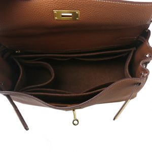 2-62/ HK28-Sellier-U) Bag Organizer for H-Kelly 28 Sellier Version -  SAMORGA® Perfect Bag Organizer
