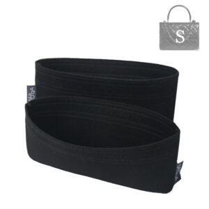 3-20/ CHA-22-S-R) Bag Organizer for CHA 22 Small Handbag : Raw-Edge - A Set  of 2 - SAMORGA® Perfect Bag Organizer