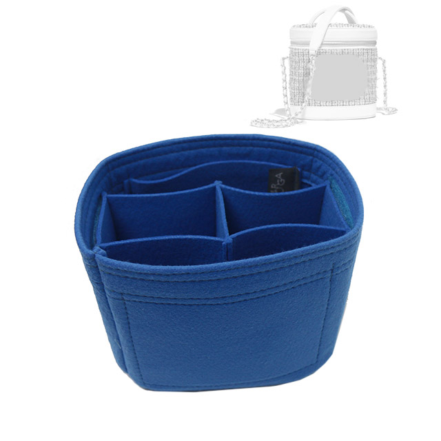 3-138/ CHA-Mini-Vanity-SQ) Bag Organizer for CHA Mini Vanity Case Square -  SAMORGA® Perfect Bag Organizer