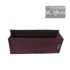 3-8/ CHA-2.55-M1D) Bag Organizer for CHA 2.55 Flap Bag Medium (28cm) :  Double Layered - SAMORGA® Perfect Bag Organizer