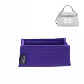 Suedette Singular Style Leather Handbag Organizer for Hermes Kelly 25,  Kelly 28, Kelly 32 and Kelly 35