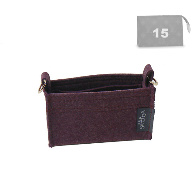 Bag Organizer for LV Toiletry 15 - Premium Felt (Handmade/20 Colors)