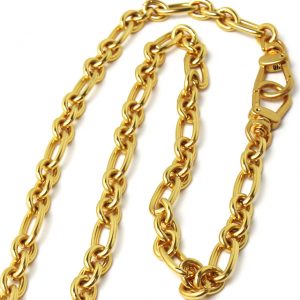 Brass Chain Link Shoulder Strap