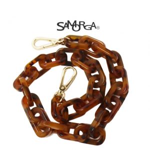 Type-A) Acrylic Chain Shoulder Strap : Color Option - SAMORGA