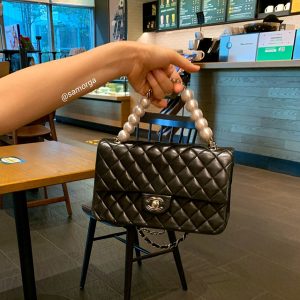 Pearl-3) Pearl Handle Strap : Color Option – SAMORGA® Perfect Bag 