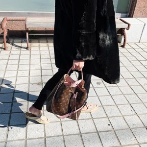 WUTA Top Layer Leather Handheld Strap For LV Noe Bag Handbag Short Handle  Belts