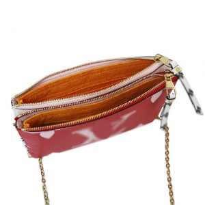 (1-53/ LV-Double-Zip) Bag Organizer for LV Double Zip Pochette - A Set of 2