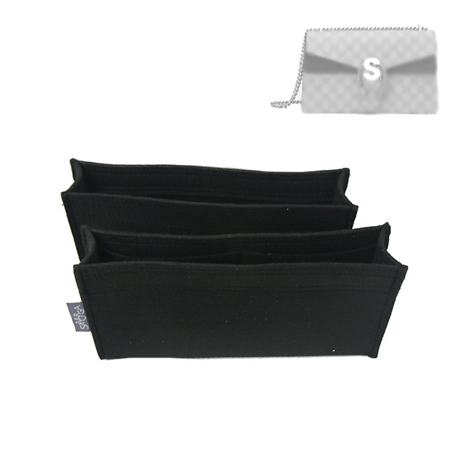 (ON SALE / 6-73/ GG-Padlock-Chain-S-U / 1.2mm Dark Pink) Bag Organizer for  GG Padlock Small (20.5cm wide) Shoulder Bag