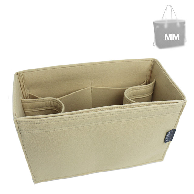 (1-152/ LV-NF-MM4) Bag Organizer for LV Neverfull MM (Suitable for Canvas  Lining)