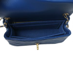 Lckaey Bag Organizer Insert for Chanel Classic Flap cfjumbo bag Shaper  Purse Insert - Premium Handbag Felt Organizer 2009brown-L