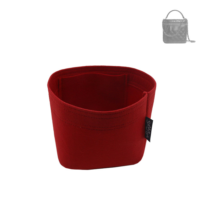 3-137/ CHA-Mini-Vanity-Rec) Bag Organizer for CHA Mini Vanity Case  Rectangle - SAMORGA® Perfect Bag Organizer