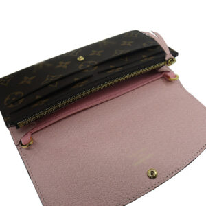 YESIKIMI Puse Conversion Kit For LV Sarah Emilie Wallet .Clear TPU insert  with Chain Gift For Her mother's day gift