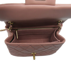 3-149/ CHA-Pearl-Crush-SQ-U) Bag Organizer for CHA Pearl Crush Square  (18cm) Flap Handbag - SAMORGA® Perfect Bag Organizer