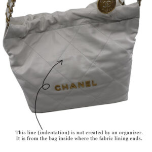 3-20/ CHA-22-S-R) Bag Organizer for CHA 22 Small Handbag : Raw