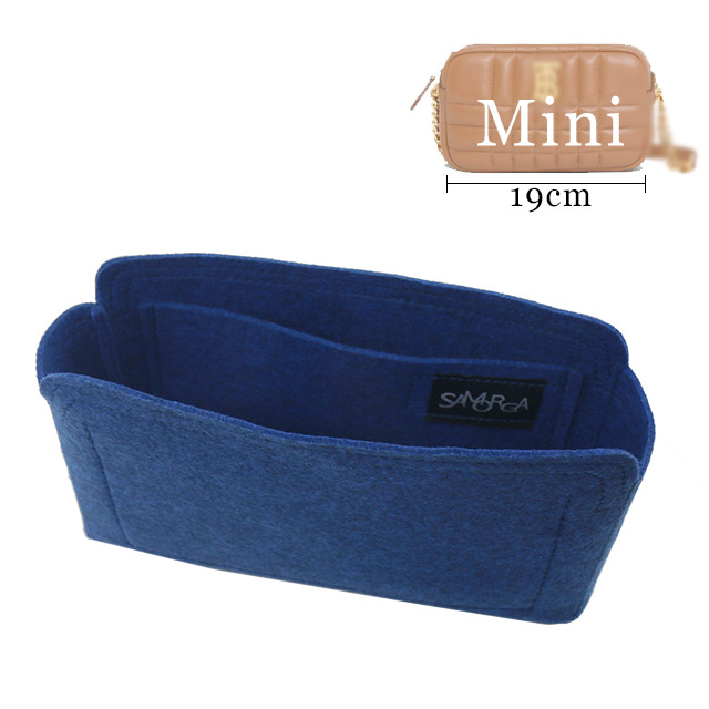 (*ON SALE / Ashby-S / 1.2mm Blue Paon) Bag Organizer for Ashby Small Bucket