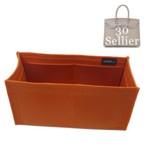 2-33/ HB30-Sellier-U) Bag Organizer for H-Birkin 30 Sellier - SAMORGA®  Perfect Bag Organizer