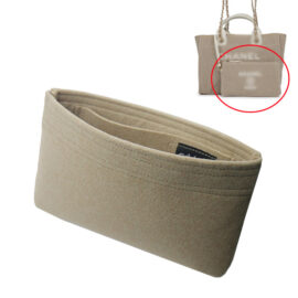 15-89/ Vanessa-Cabas-M) Bag Organizer for Medium Linen and Sequins Cabas  Tote Bag - SAMORGA® Perfect Bag Organizer