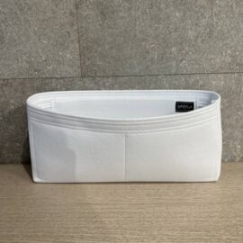 (ON SALE / BV-Cassette-Bucket-R / +Zipper Top / 2mm Eggshell) Bag Organizer  for BV Cassette Bucket Bag