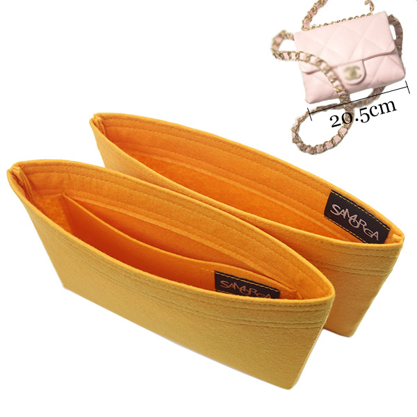 (3-187/ CHA-AS3498) Bag Organizer for CHA Small Flap Bag, AS3498 - A Set of  2