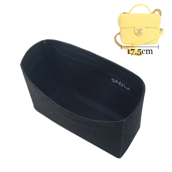 3-137/ CHA-Mini-Vanity-Rec) Bag Organizer for CHA Mini Vanity Case  Rectangle - SAMORGA® Perfect Bag Organizer