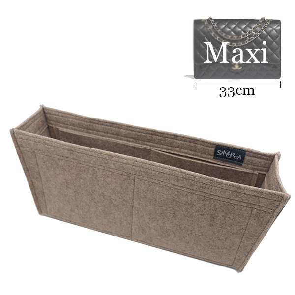 For classic Flap Maxi A58601 Bag Insert Organizer 