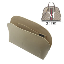 6-2/ GG-453188-U) Bag Organizer for GG Padlock Supreme Top Handle Bag,  W28cm - SAMORGA® Perfect Bag Organizer